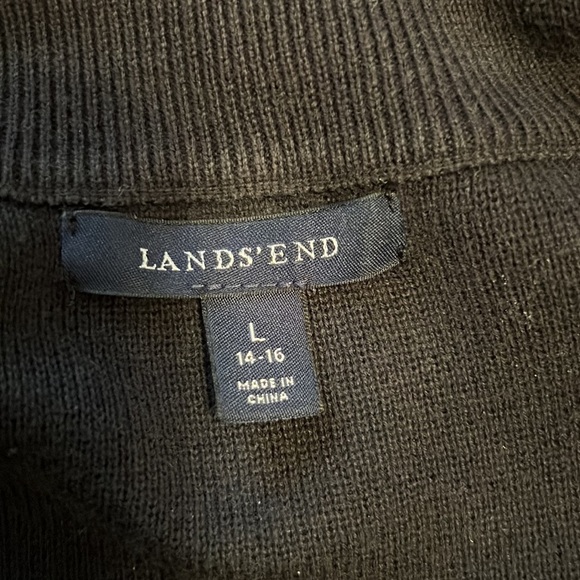 LAND’S End Women’s Large Zip up Top - Picture 4 of 10